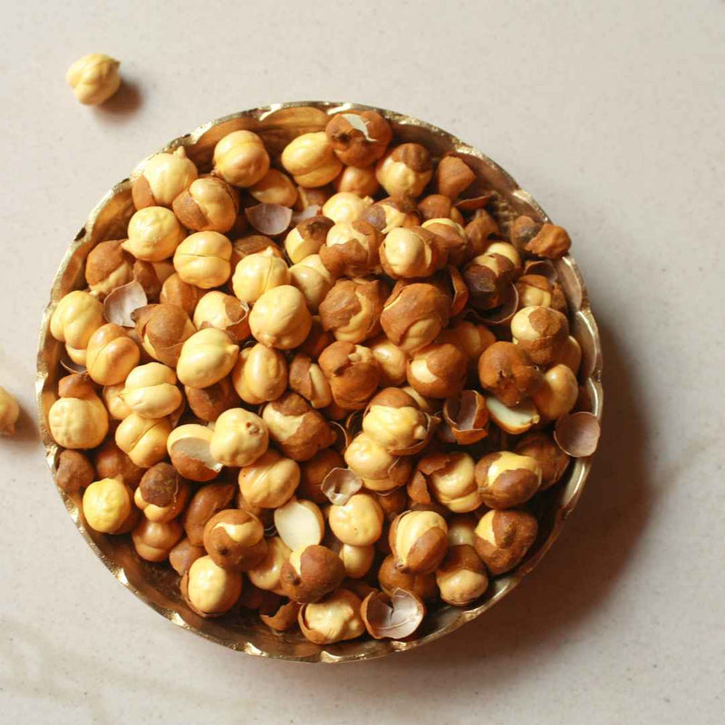 Roasted Unsalted Chana (Pack of 2, 200g each)