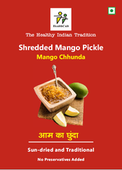 Gujarati Chhunda/ Shredded Mango Pickle (500g)